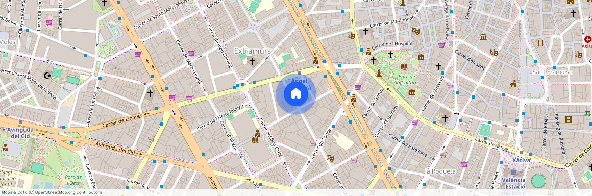 Palleter 20, piso 6, puerta 12, 46008 Valencia, Extramurs