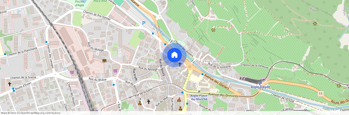 Ruelle de la Croix-Blanche 7, 1860 Aigle