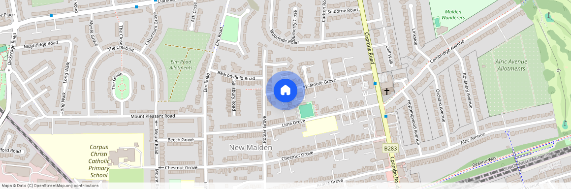 Sycamore Grove, New Malden, KT3