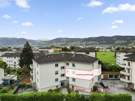 Zentral & renoviert: 4.5-Zimmer-Wohnung in Top-Zustand - Photo 4