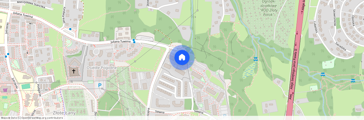 ul. Urodzajna, Złote Łany, Bielsko-Biała, śląskie