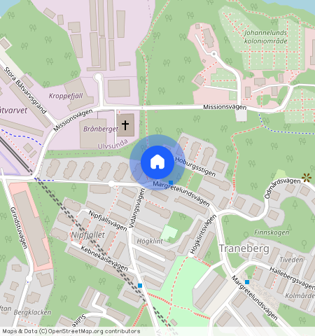 Hoburgsstigen **, Traneberg