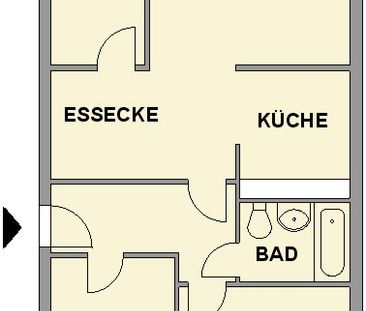 Gemütliche 4-Raum-Wohnung mit Balkon - Foto 2