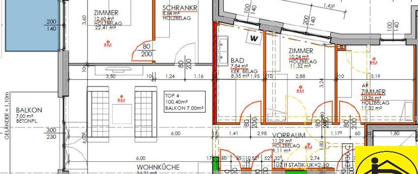 15475 - 4 Zimmer - Zentrale Lage - Photo 1