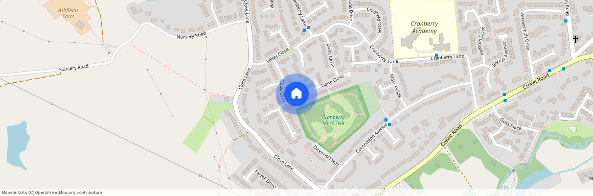 Mawdsley Close, Alsager, Stoke-On-Trent, ST7