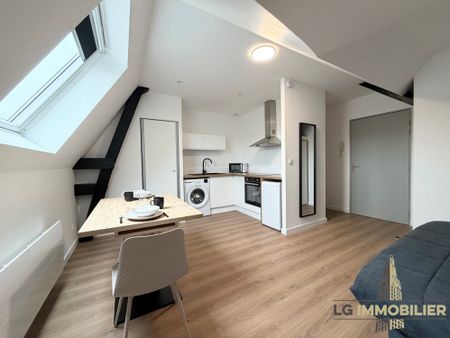 Amiens CENTRE-VILLE - TYPE 1 MEUBLE AVEC PARKING - Photo 2