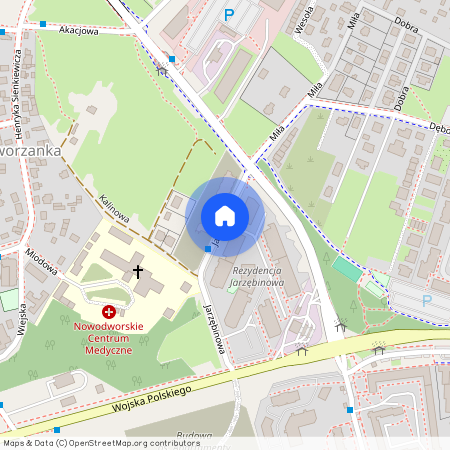 ul. Jarzębinowa, Nowy Dwór Mazowiecki, nowodworski, mazowieckie