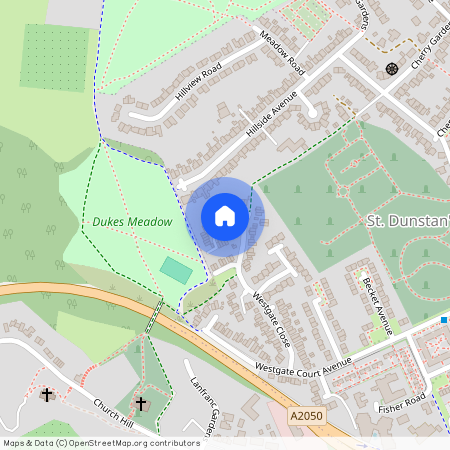 Westgate Close, Canterbury, Kent
