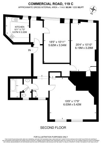 3 Bed Flat, Commercial Road, E1 - Photo 2