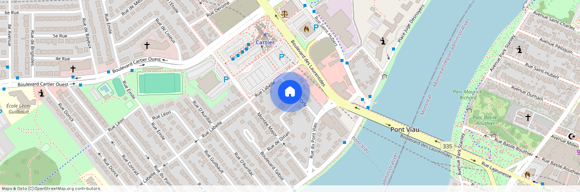 30 Rue d'Orly, app. 614, Laval (Laval-des-Rapides), H7N0H1