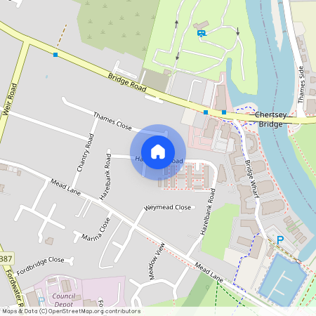Hazelbank Road, Chertsey, Surrey, KT16