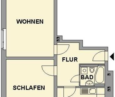 Großzügige 2-Raum-Wohnung mit Balkon - Photo 5