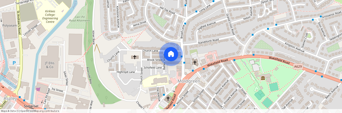 Brook Street, Moldgreen, Huddersfield, West Yorkshire, HD5