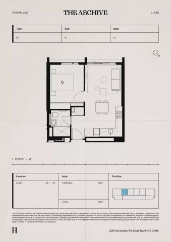 1 Bedroom Apartment Unfurnished - Photo 2