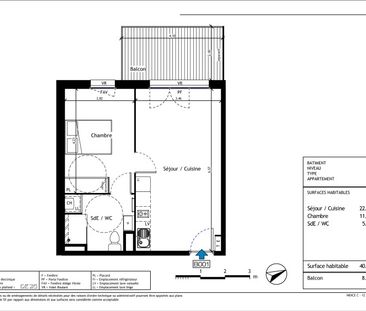 Location Appartement 2 pièces 40m² ST ALBAN 31140 - Photo 6