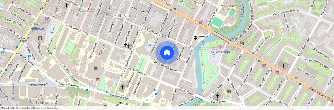 Bank Street, West End, Glasgow, G12