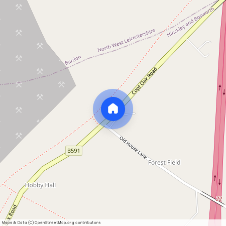 The Terrace, Copt Oak Road, Markfield, LE67 9PJ