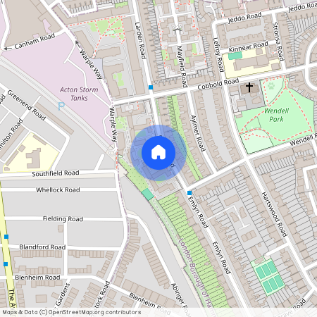 Colne Court, Brackenbury Village, W12