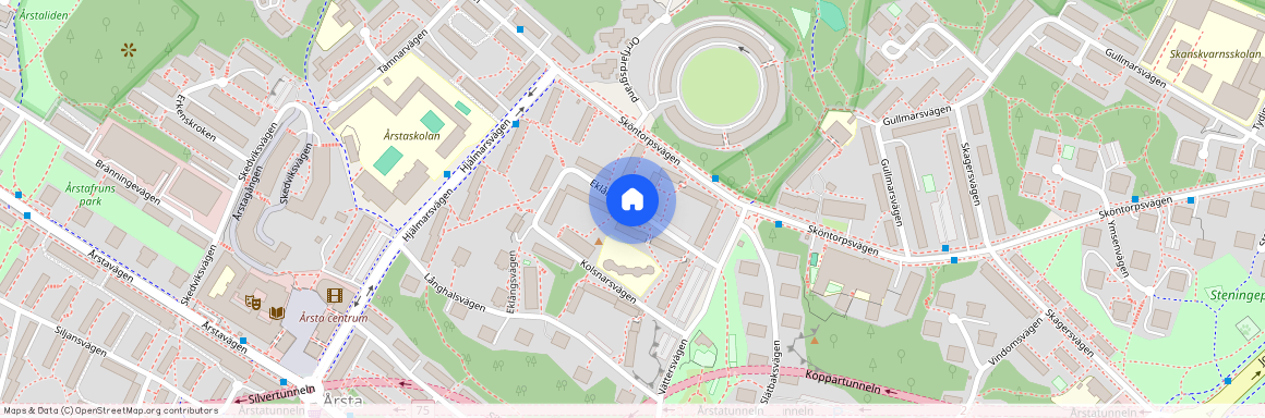 Eklångsvägen, Årsta