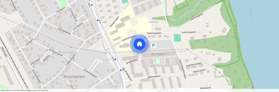 Snöågatan, Borlänge