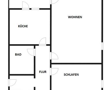 2 Raumwohnung mit tollem Ausblick und Einbauküche ab 1. Dezember zu... - Foto 4