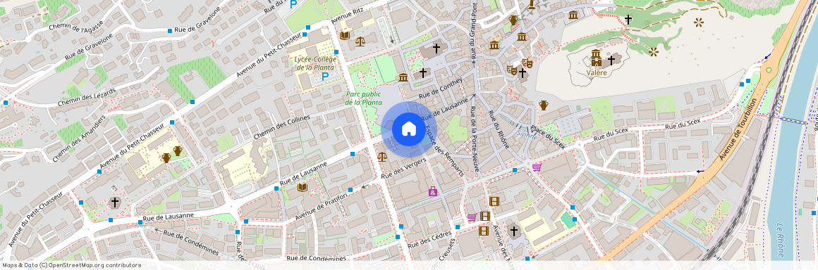 Rue de Lausanne 25, 1950 Sion