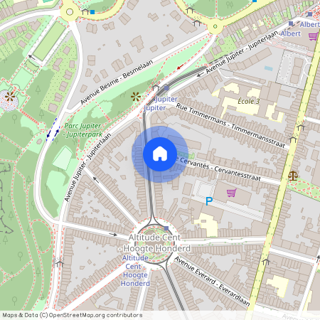 Rue Cervantes 5, 1190, Forest