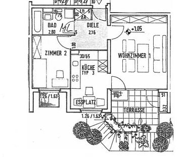 Gemütliche 2-Zimmer-Wohnung in Berlin-Lichtenrade! - Foto 2