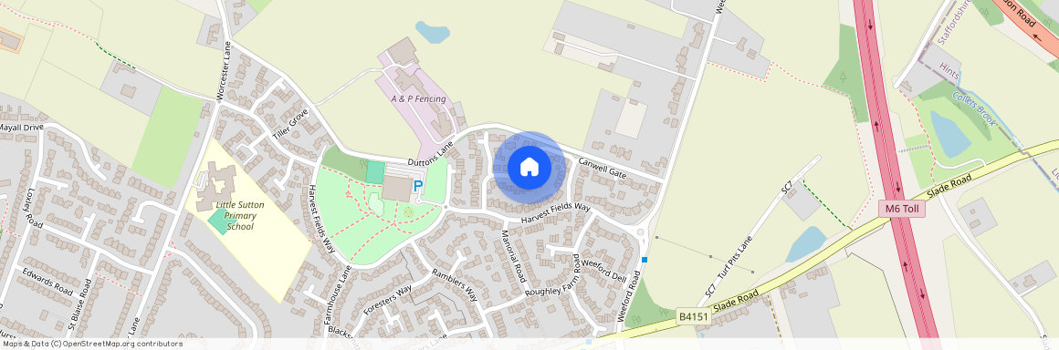Scarecrow Lane, Sutton Coldfield, B75