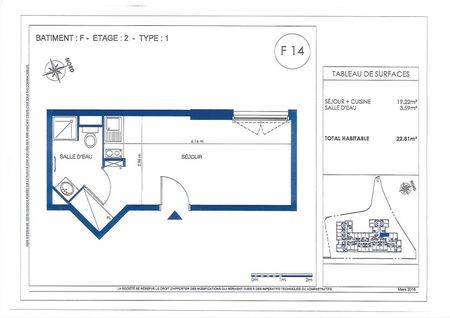 Location Appartement 1 pièce 22m² ISLE 87170 - Photo 3