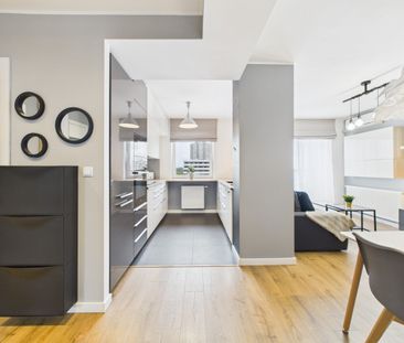 2 pokoje • balkon • garaż podziemny • 15. piętro - Zdjęcie 5