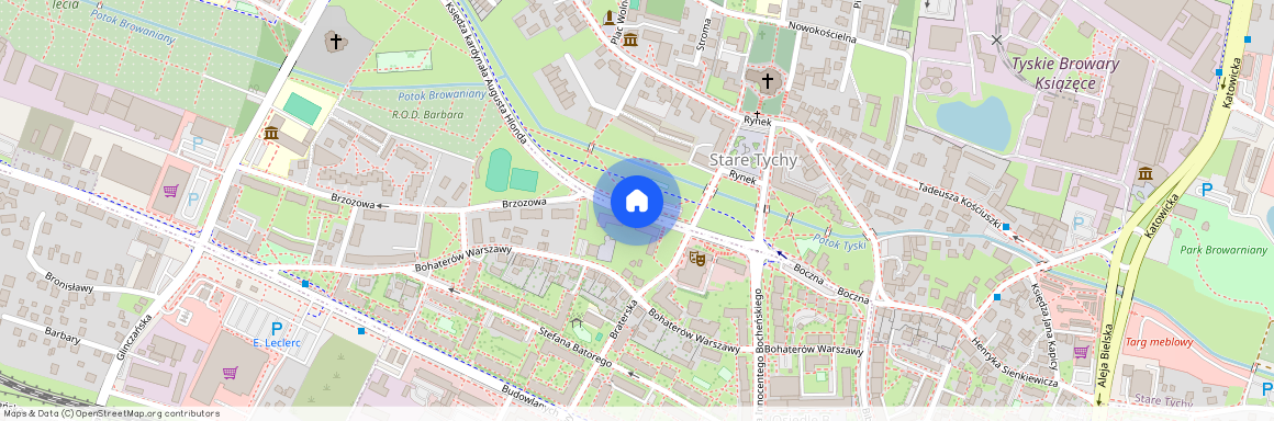 ul. ks. kard. Augusta Hlonda, Osiedle Barbara, Tychy, śląskie