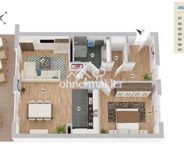 ++ Sonnige, Moderne Terrassenwohnung zu vermieten ++ - Photo 6