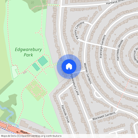 Edgwarebury Lane, Edgware, Middlesex, HA8
