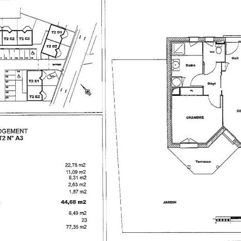 Location Appartement 2 pièces 44m² CASTELCULIER 47240 - Photo 2