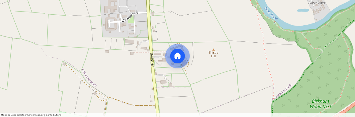 Thistle Hill, Knaresborough, North Yorkshire, UK, HG5