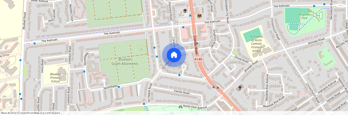 De Hague Road, Norwich, NR4