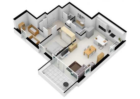 Appartement te huur - Foto 2