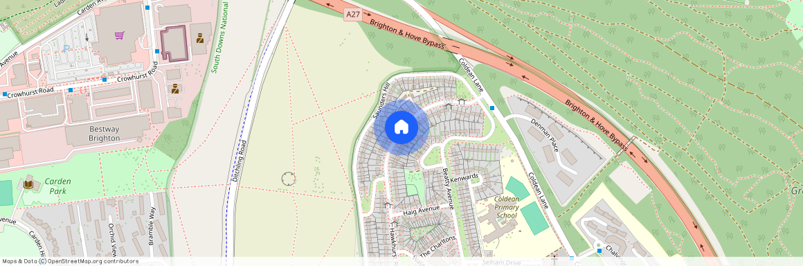 Saunders Hill, Brighton, BN1