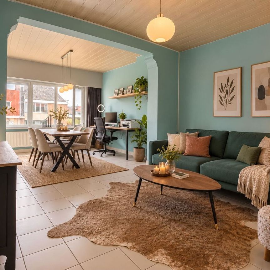 Appartement te huur in Mariakerke voor € 750 met 2 slaapkamers - Photo 1