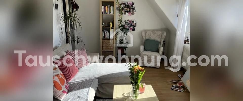 TAUSCHWOHNUNG Tausche 3-Zimmer DG mit Garten gegen 2-Zimmer mit Balkon - Photo 1