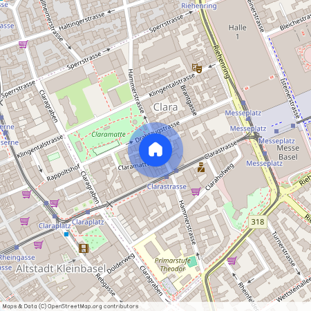 4057, Basel, Claramattweg, 19
