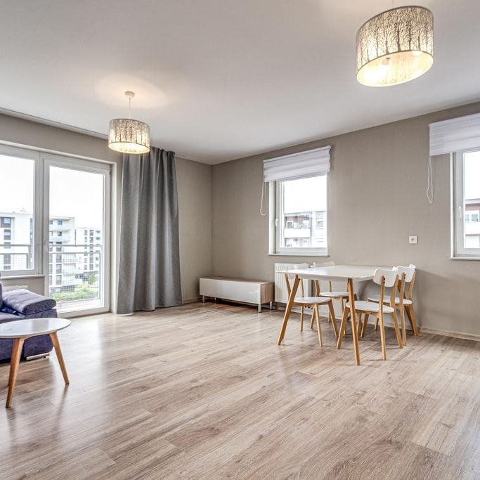 Mieszkanie jednopoziomowe 3 pokoje 63 m² Wrocław-Psie Pole - Poświętne - Zdjęcie 1