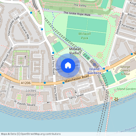 Manchester Grove, Cubitt Town, E14