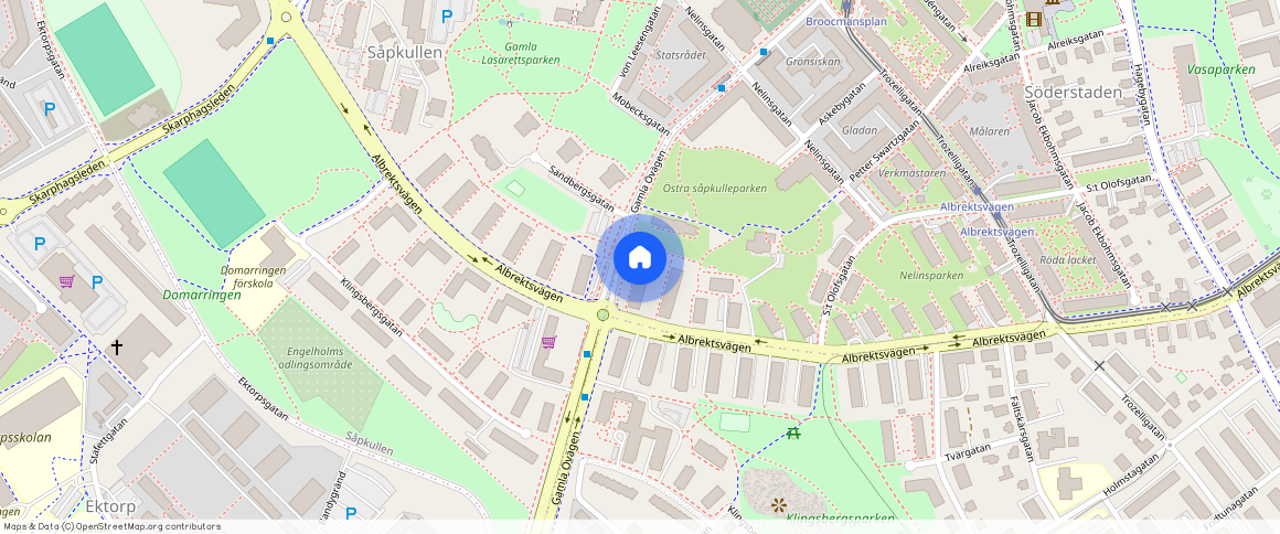 Albrektsvägen 120 D, Såpkullen