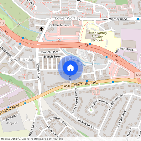 Bangor Terrace, Leeds, West Yorkshire, UK, LS12