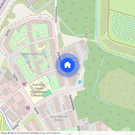 ul. Starowiejska, Letnica, Gdańsk, pomorskie