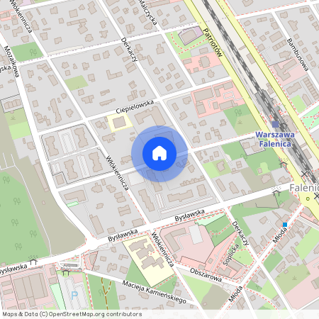 ul. Jagienki, Falenica, Wawer, Warszawa, mazowieckie