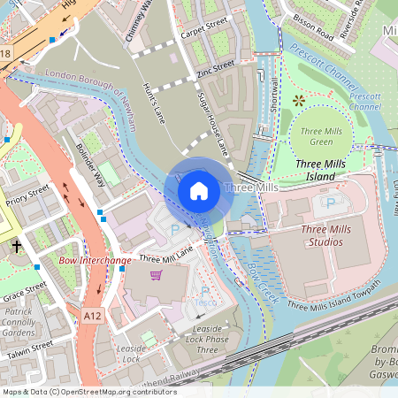 Island House, Three Mill Lane