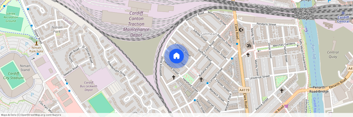 Somerset Street, Grangetown, Cardiff, CF11